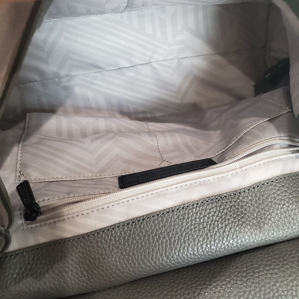 Rebecca Minkoff grey suede and leather bag - Picture 5 of 12